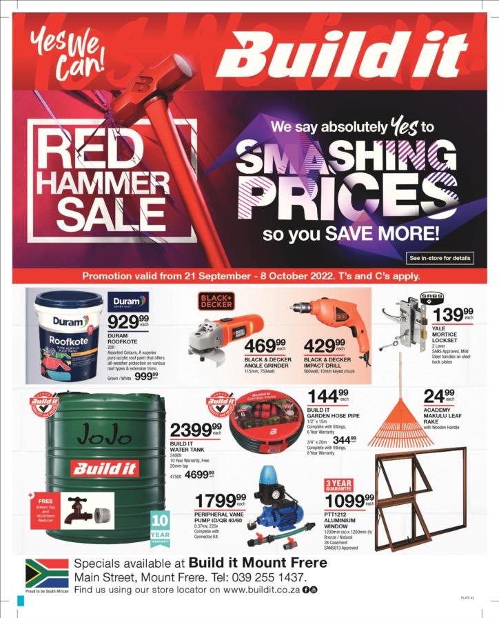 Build it Mt Frere Eastern Cape