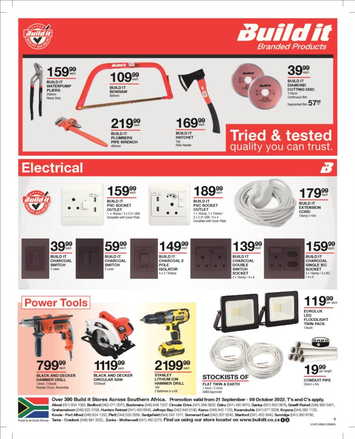 Build it Jeffreys Bay Eastern Cape