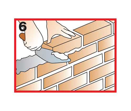 BRICKLAYING6.jpg Press the brick into the bed