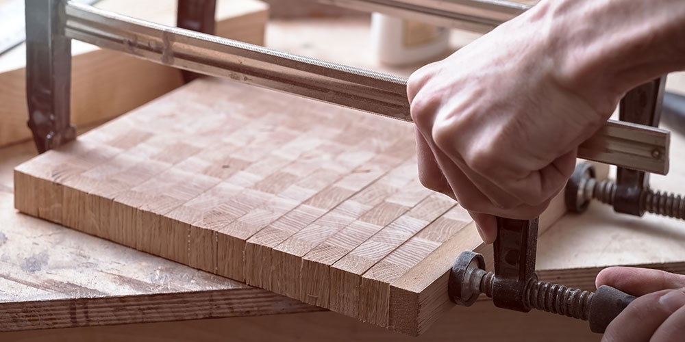 Making a Butcher Block Cutting Board