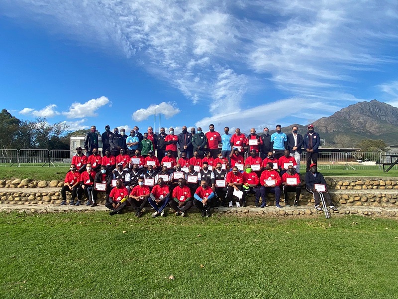 Build it & SAFA CT / SAFA Cape Winelands CAF D Coaching Clinic  Level