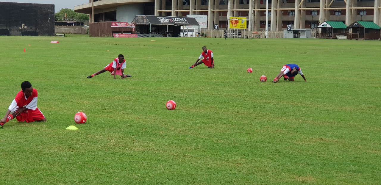 Build it & Amazulu FC host another successful U13 Training Camp 