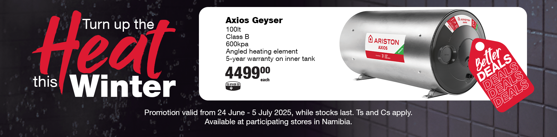 Axios Geyser NA