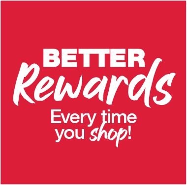 better rewards every time you shop