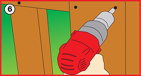 FENCE6.jpg How to erect a Small Wooden Fence for more Privacy - fix fence panels