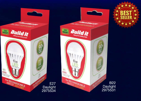 Build it Build it Rechargeable Globes