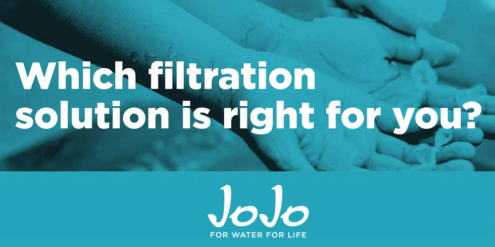 Enjoy Great Quality Water with Filtration Solutions from JoJo